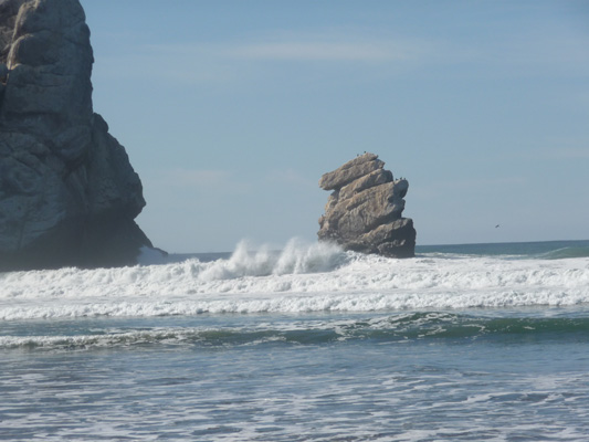 Sea Stack at Morro Rock