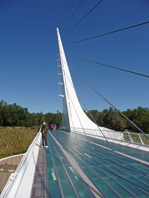 Sundial Bridge Redding CA