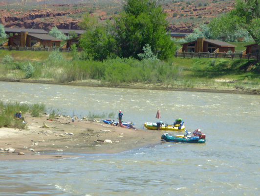 River rafters Moab UT