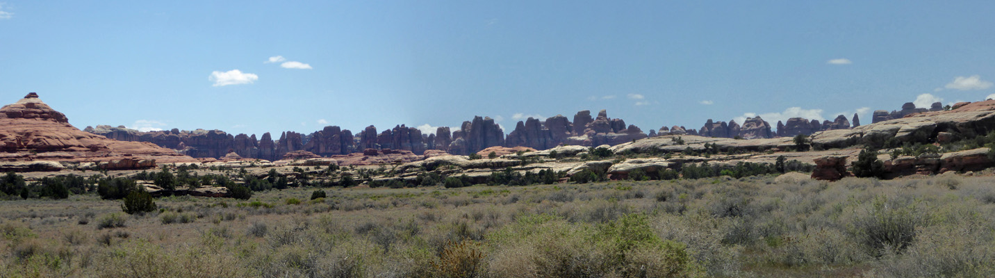 The Needles from campground