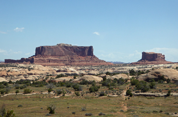 Monitor and Merrimac Buttes