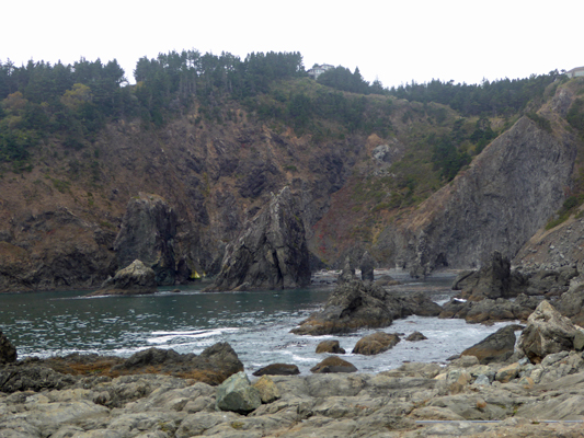 Port Orford Heads from Port