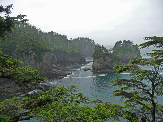 Cape Flattery Trail viewpoint