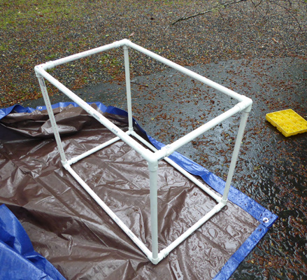 Generator cover frame