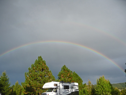 Double rainbow Lake Cascade SP