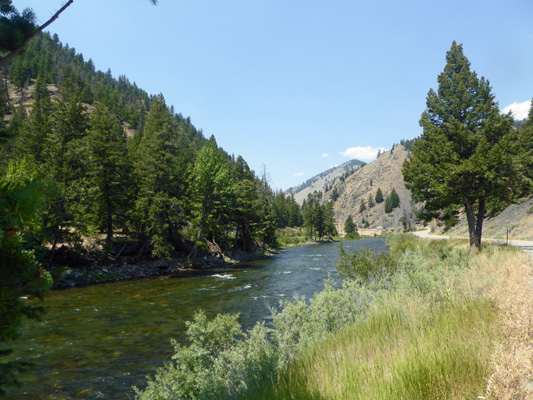 Salmon River near Stanley ID