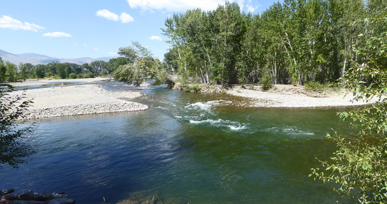 Salmon River Challis Hot Springs