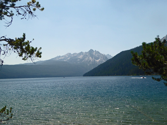 Point Campground view Redfish Lake