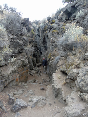 Walter Cooke at Crack in the Ground OR