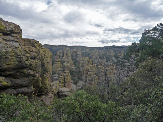 Echo Canyon Trail view Chiricahua NM