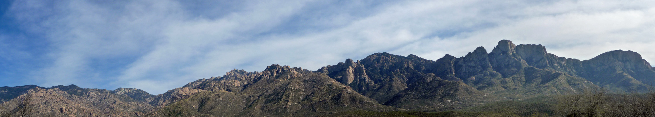 Catalina State Park campsite view
