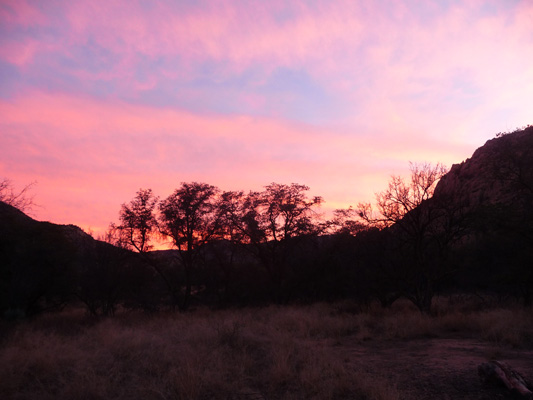 Sunset Cochise Stronghold AZ