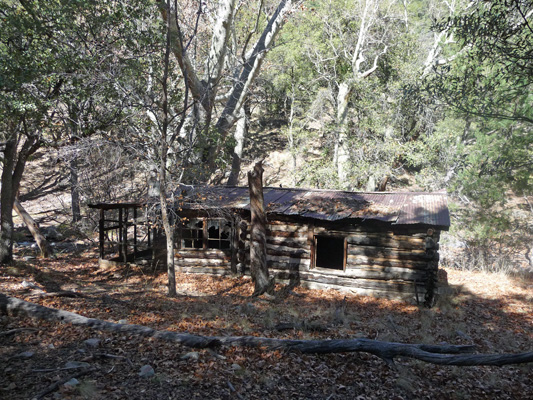 Old cabin along Ramsey Creek