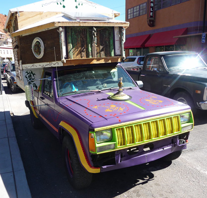 Homemade camper Bisbee AZ