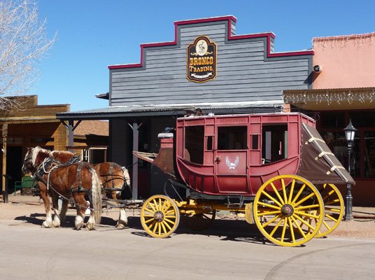 Butterfield stage Tombstone AZ.