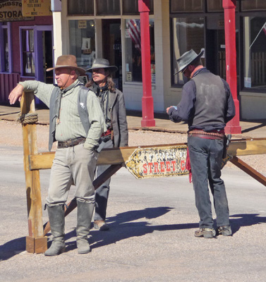 Cowboys at Tombstone AZ