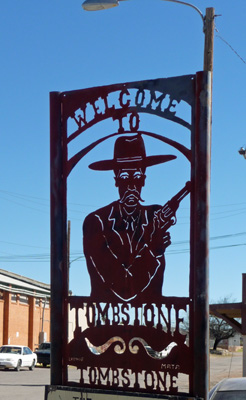 Tombstone AZ sign