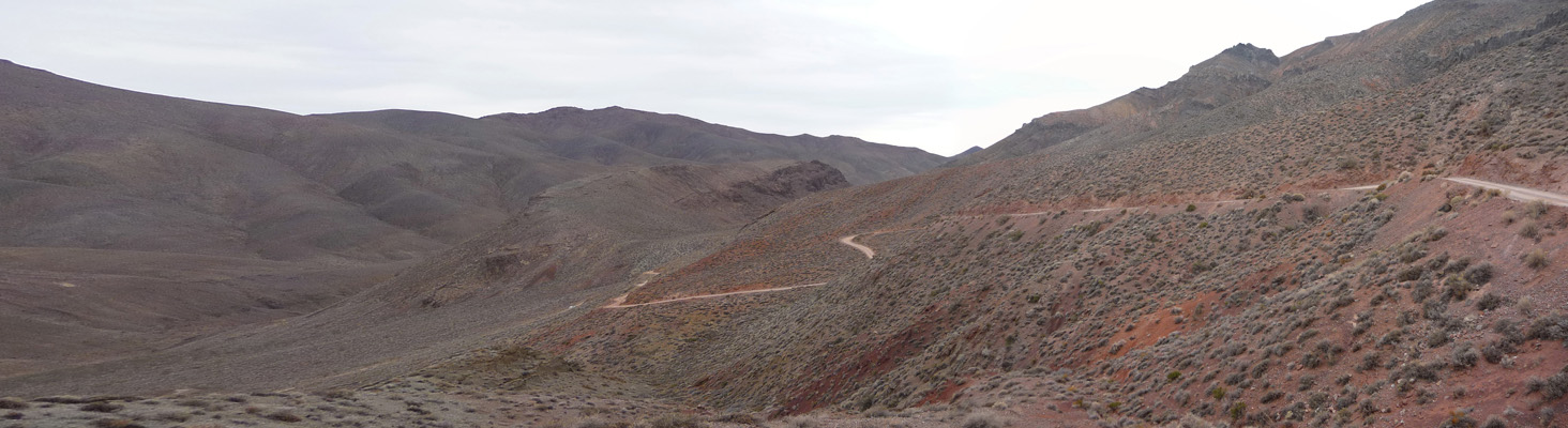Red Pass on Titus Canyon Rd Death Valley