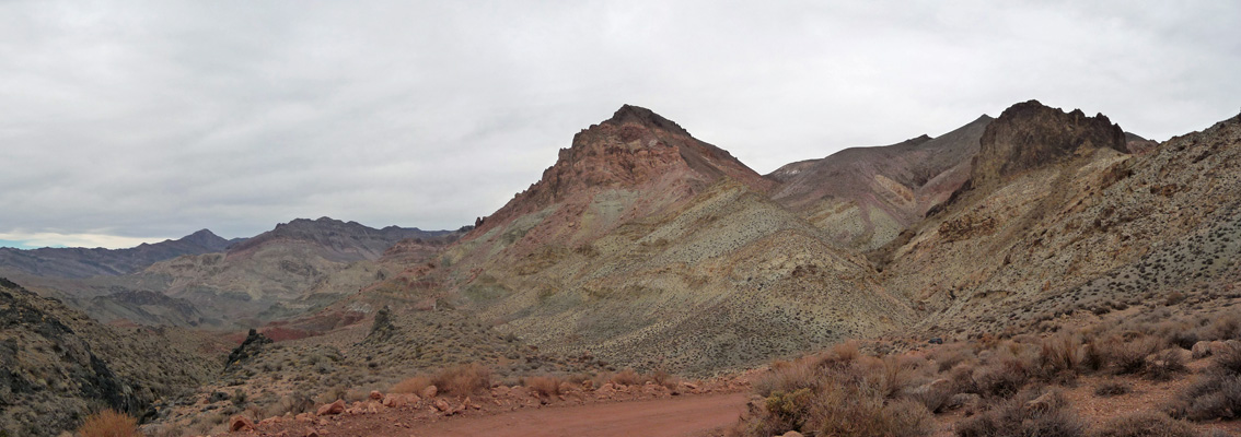 Below Red Pass Titus Canyon Rd Death Valley