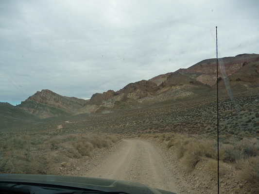 Early on the Titus Canyon Road Death Valley CA