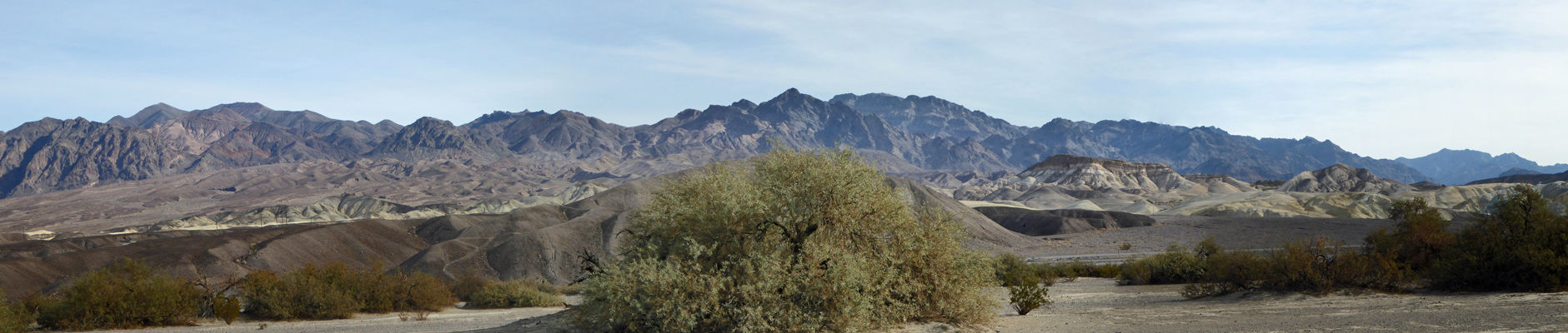 Furnace Creek campground view