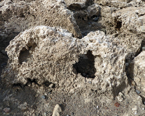 Devil's Golf Course salt formation