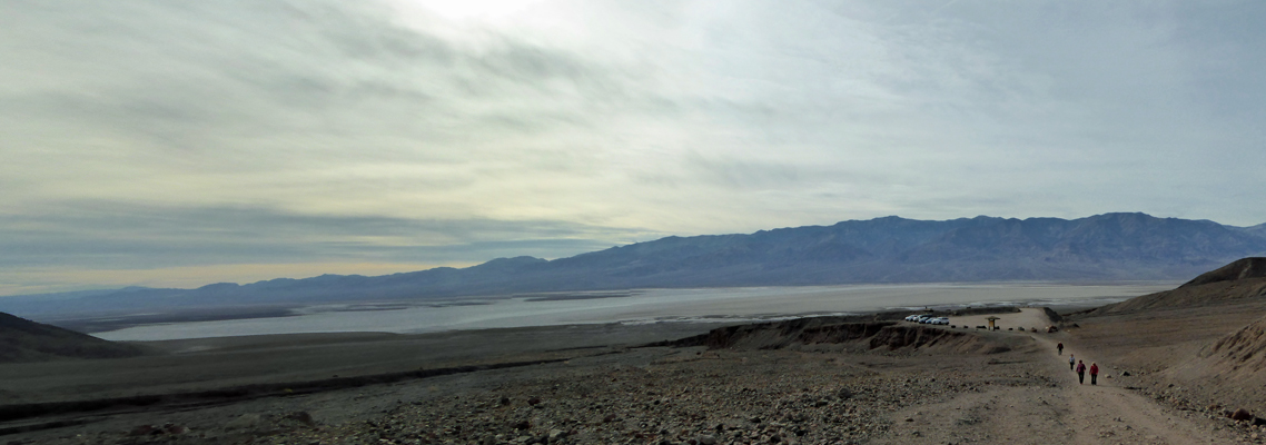 Death Valley from Natural Bridge trail