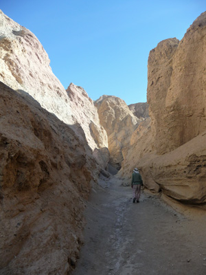 Desolation Canyon slot canyon Death Valley