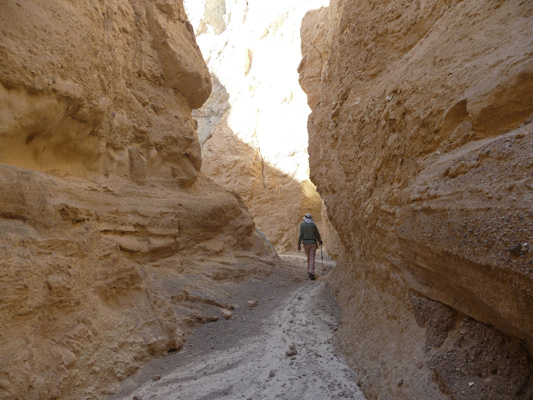Slot canyon Desolation Canyon Death Valley