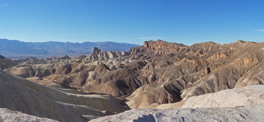 Zabriskie Point northwest view