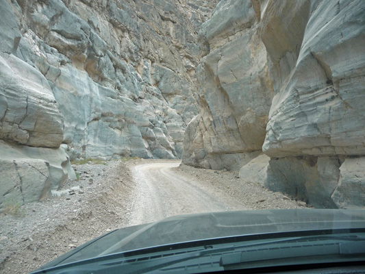 Narrows of Titus Canyon Death Valley CA