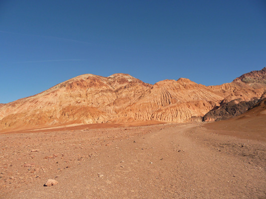 Beginning of Desolation Canyon Trail Death Valley 