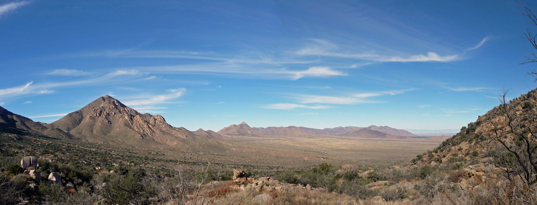 Mesilla Valley from Pine Tree Trail NM