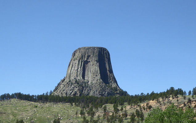 Devils Tower from KOA