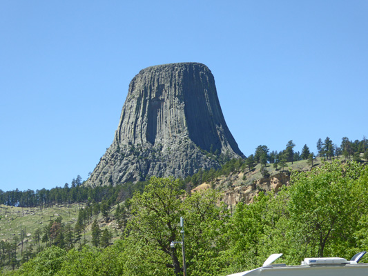 Devils Tower from KOA