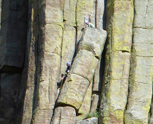 Climbers Devils Tower