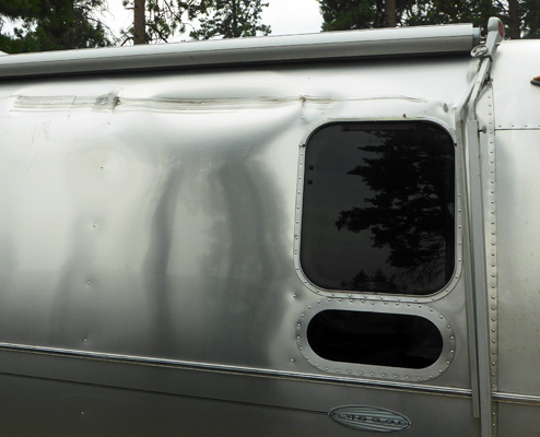 Damaged Airstream