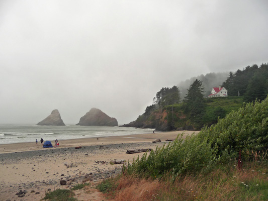 Hecata Head OR beach