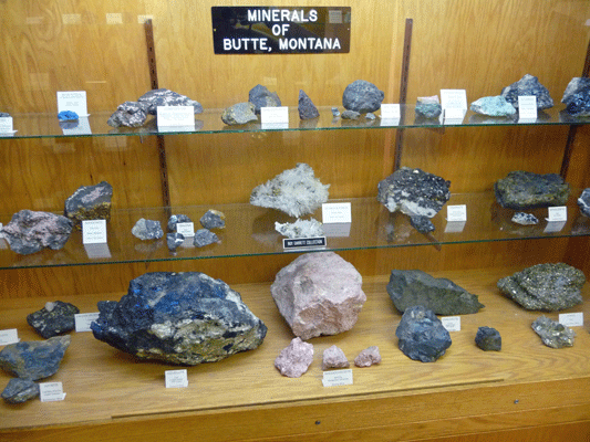 Mineral Collectio at World Mining Museum Butte MT