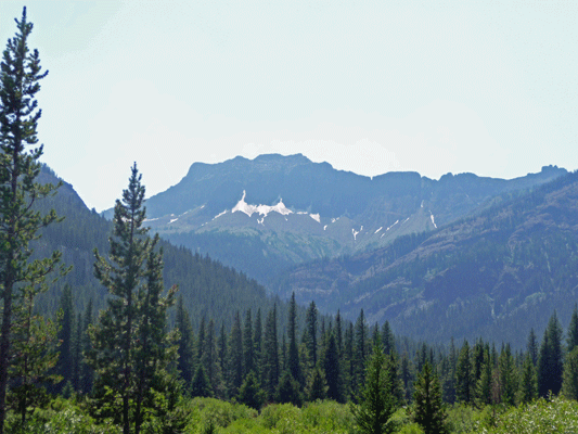 Mountains near NE Entrance of Yellowstone
