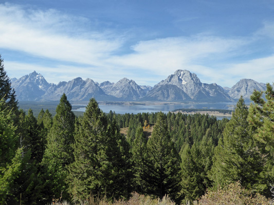 Tetons from Signal Mountain