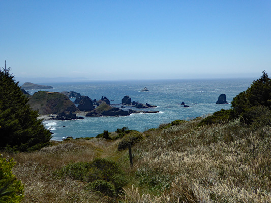 Cape Ferrelo Trail southward view