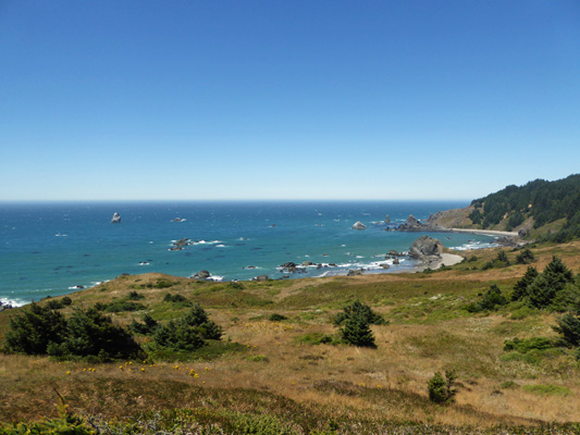 Cape Ferrelo Trail view