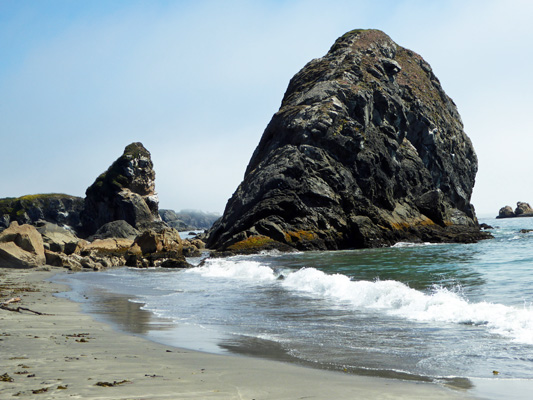 Harris Beach SP rocks