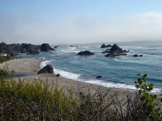 South Beach viewpoint Harris Beach SP