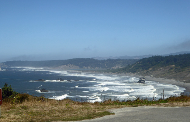 Cape Blanco Lighthouse northward view