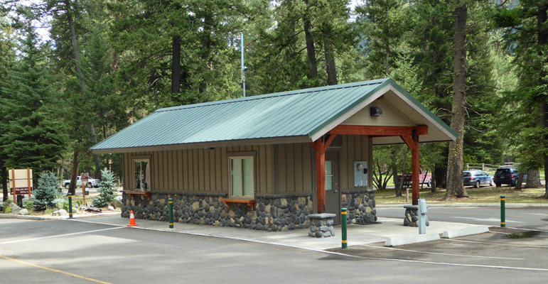 Registration Booth Wallowa Lake State Park OR