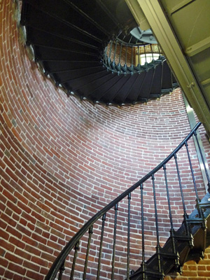 Stairs Heceta Head Lighthouse