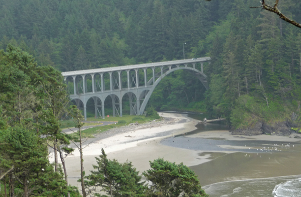 Cave Creek Bridge Heceta Head OR