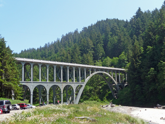 Cave Creek Bridge Heceta Head OR